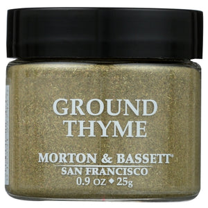 Morton & Bassett, Thyme Ground, 0.9 Oz(Case Of 3)