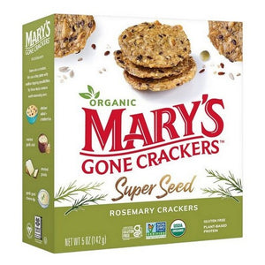 Mary's Gone Crackers, Cracker Rosemary, 5 Oz(Case Of 6)