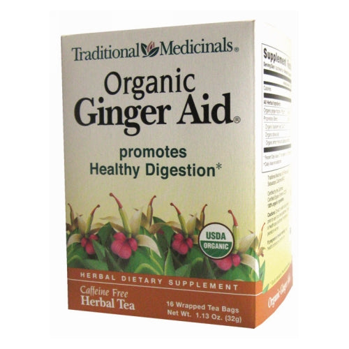 Traditional Medicinals, Ginger Aid Tea, 16 Bags