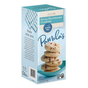 Pamela's Products, Cookies Pecan Shortbread, 6.25 Oz(Case Of 6)