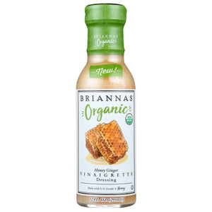 Briannas, Dressing Hny Gngr Vngrt O, 10 Oz(Case Of 6)