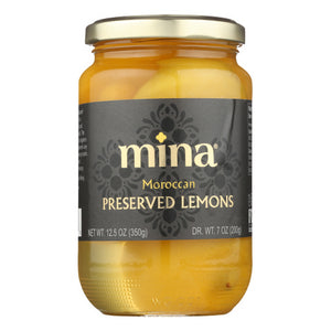 Mina, Moroccan Preserved Lemons Jar, Case of 6 X 12.5 Oz