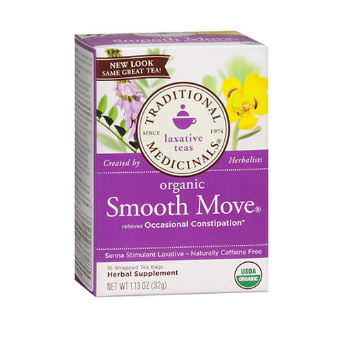 Traditional Medicinals, Smooth Move Tea, 16 bags