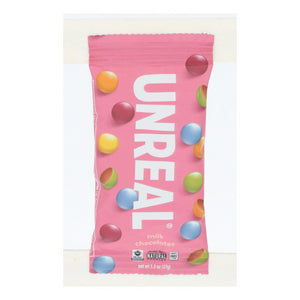 Unreal, Chocolate Gems Milk Chocolate, 1.3 Oz(Case Of 12)