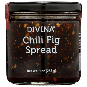 Divina, Spread Chili Fig, 9 Oz(Case Of 12)