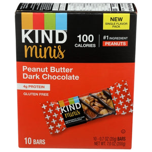 Kind Fruit & Nut Bars, Bar Pnut Bttr Drk Choc, 8.4 Oz(Case Of 10)