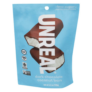 Unreal, Dark Chocolate Coconut Bars, 4.2 Oz(Case Of 6)