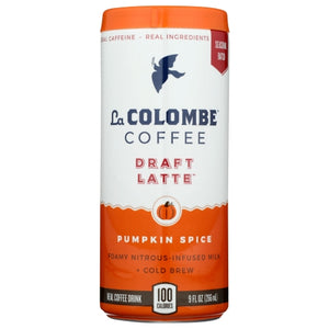 La Colombe, Latte Draft Pumpkin, 9 Oz(Case Of 12)