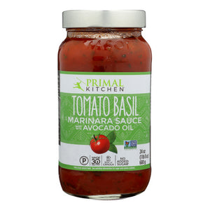 Primal Kitchen, Sauce Marinara Tom Basil, Case of 6 X 24 Oz