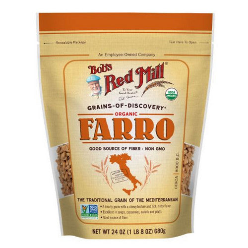 Bobs Red Mill, Grain Farro, Case of 4 X 24 Oz