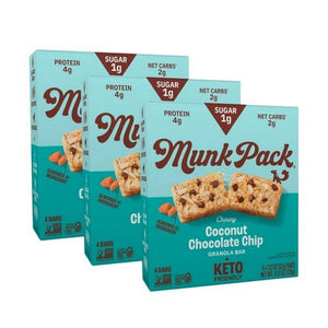 Munk Pack, Bar Grnla Ccnt Cchp 4Pk, 4.51 Oz(Case Of 6)
