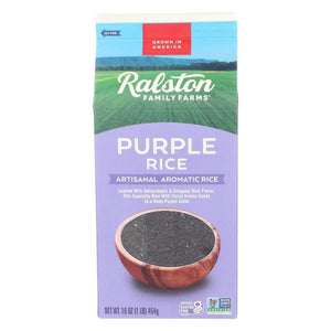 Ralston Family Farms, Rice Purple, 16 Oz(Case Of 6)