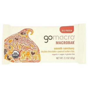 Gomacro, Bar Dbl Choc Pnut Bttr, 2.3 Oz(Case Of 12)