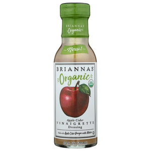 Briannas, Dressing Appl Cidr Vingrt, 10 Oz(Case Of 6)