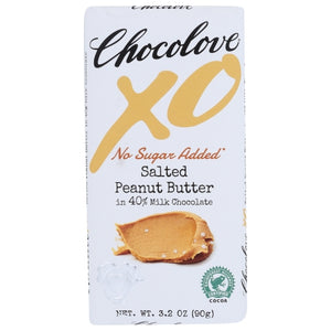 Chocolove, Bar Xo Mlk Choc Slt Pnt Bttr, Case of 10 X 3.2 Oz
