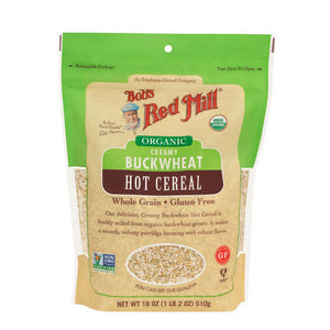 Bobs Red Mill, Organic Creamy Buckwheat Hot Cereal, 18 Oz(Case Of 4)