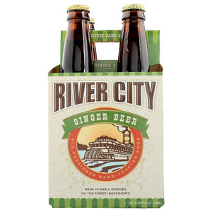 River City, Beer Ginger 4Pk, 48 Oz(Case Of 6)