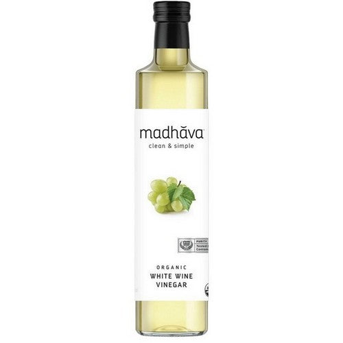 Madhava Honey, Vinegar White Wine, 500 Ml(Case Of 6)