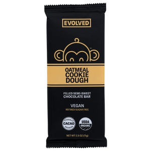 Eating Evolved, Bar Choc Oatml Ckie Dgh, 2.5 Oz(Case Of 8)