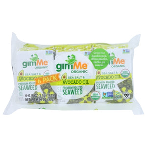 Gimme, Seaweed Ssalt Avo Oil 6Pk, 0.95 Oz(Case Of 8)