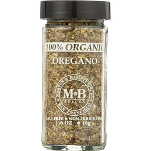 Morton & Bassett, Oregano Org, 0.6 Oz(Case Of 3)