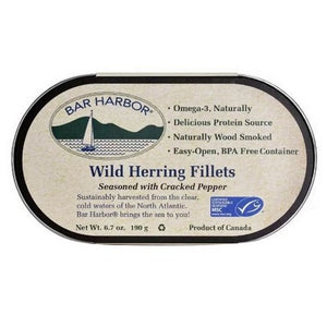 Bar Harbor, Herring Wild Crkd Pppr, 6.7 Oz(Case Of 12)