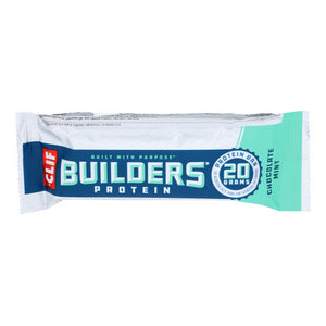 Clif Bar, Clif Builder's Chocolate Mint Bar, 2.4 Oz(Case Of 12)