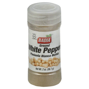 Badia, Pepper White, Case of 8 X 2 Oz