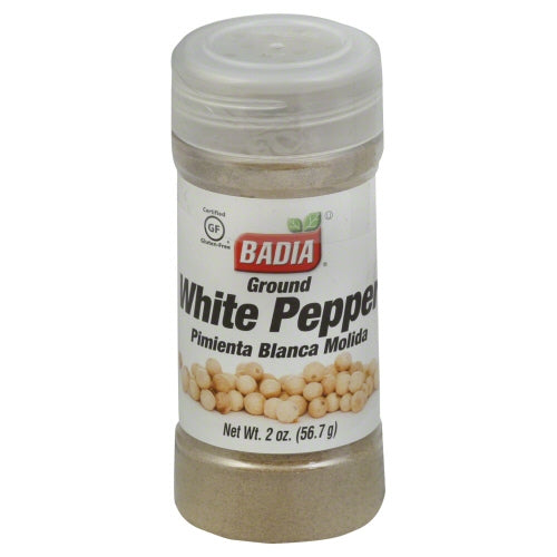 Badia, Pepper White, Case of 8 X 2 Oz