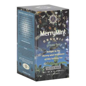 Stash Tea, Tea Grn Merrymint, 18 Bags(Case Of 6)
