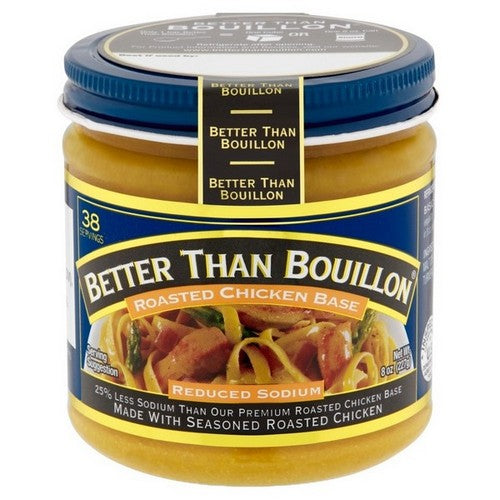 Better Than Bouillon, Base Chckn Rdcd Sodium, 8 Oz(Case Of 6)