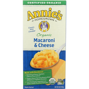 Annie's Homegrown, Organic Classic Macaroni And Cheese, 6 Oz(Case Of 12)