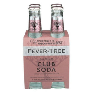 Fever Tree, TreeCoc Ktail Mixer Premium Club Soda, 27.2 Oz(Case Of 6)