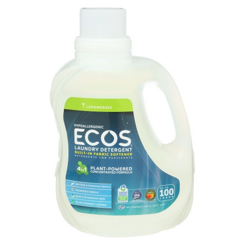 Earth Friendly, Laundry Ecos Lmngrss, Case of 4 X 100 Oz