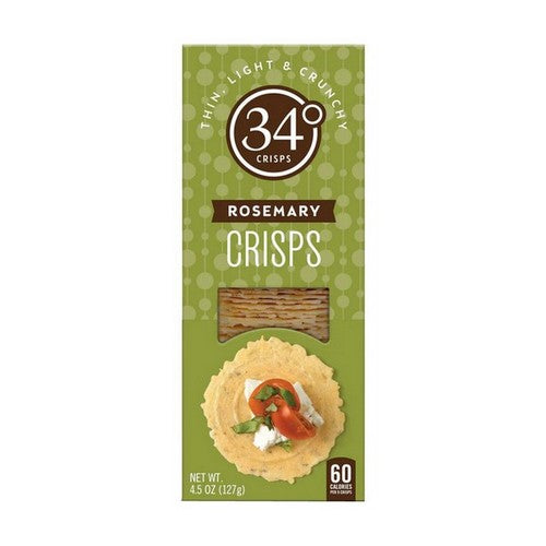 34 Degrees, Crispb Read Rosemary, 4.5 Oz