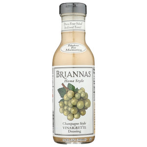 Briannas, Drssng Vngrt Caper Chmpgn, 12 Oz(Case Of 6)