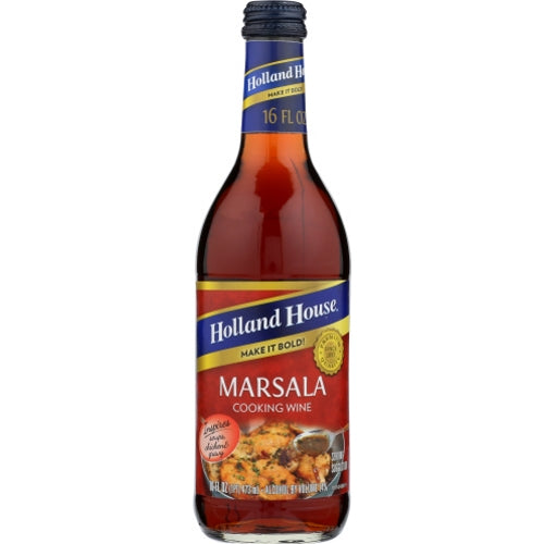 Holland House, Cook Wine Marsala, 16 Oz(Case Of 6)