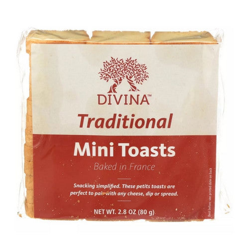 Divina, Toast Mini, 2.82 Oz(Case Of 24)