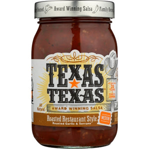 Texas Texas, Salsa Med Rstd Rstrnt Styl, Case of 6 X 16 Oz