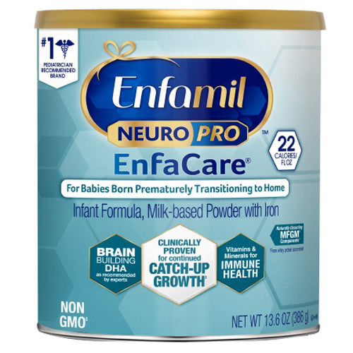 Mead Johnson, Infant Formula Unflavored Canister Powder Iron, Count of 6