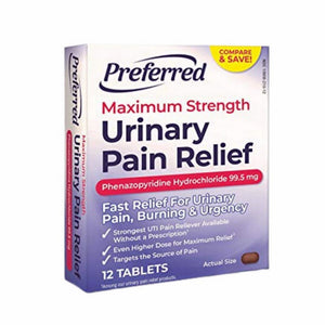 Reese, Maximum Strength Urinary Pain Relief, 12 Tabs