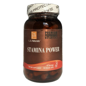 L. A .Naturals, Stamina Powder, 90 Veg Caps