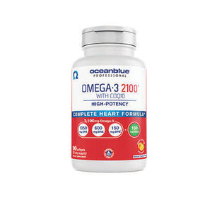Ocean Blue, Omega-3 With Coq10 Natural Orange, 2100 Mg, 90 Softgels