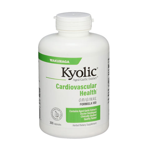 Kyolic, Aged Garlic Extract Cardiovascular Health Original Formula 100, 300 Caps