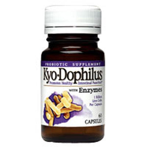Kyolic, Kyo-Dophilus Probiotics Plus Enzymes Digestive Support, 60 Caps