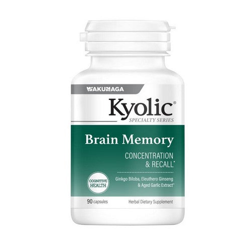 Kyolic, Brain Memory Concentration And Recall, 90 Caps