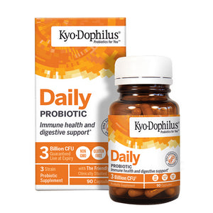 Kyolic, Kyo-Dophilus Daily Probiotic, 3 Billion CFU, 90 Caps