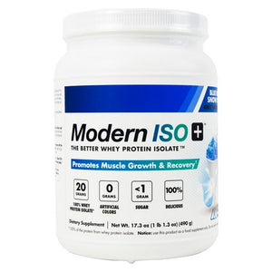 Modern Sports Nutrition, Modern Iso Plus Blue Razz, 20 Count