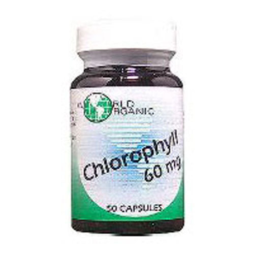 World Organics, Chlorophyll, 100 Mg, 50 Caps