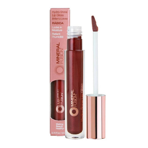 Mineral Fusion, Hydro-Shine Lip Gloss Rabida, .15 Oz
